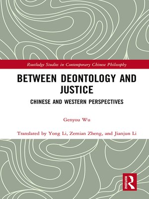 cover image of Between Deontology and Justice
